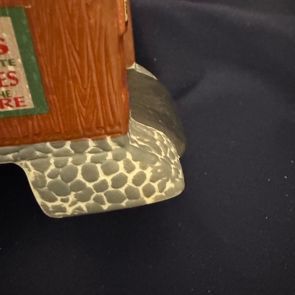 Vintage Coke Cola Town Square Collection Snow Covered Bridge - Picture 9 of 14